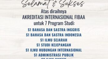 Selamat dan Sukses Akreditasi FIBAA