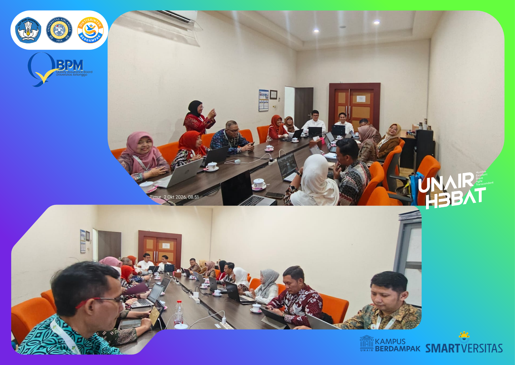 BPM Universitas Airlangga Perkuat Kolaborasi Mutu Pendidikan dengan Poltekkes Kemenkes Semarang
